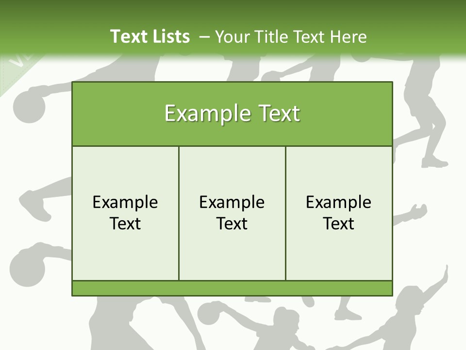 Equipment Game Compete PowerPoint Template