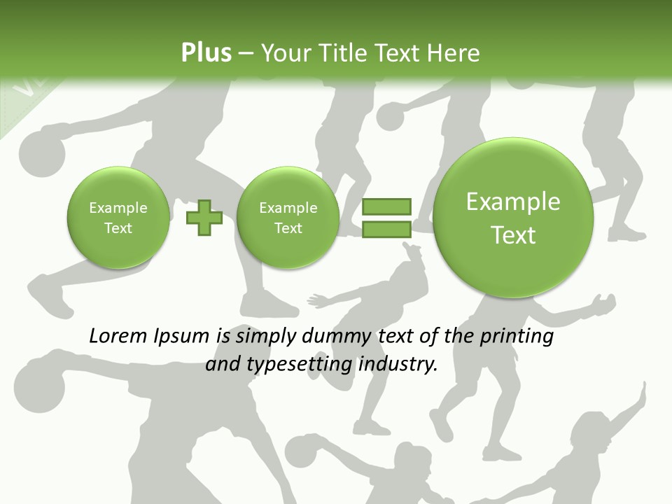 Equipment Game Compete PowerPoint Template