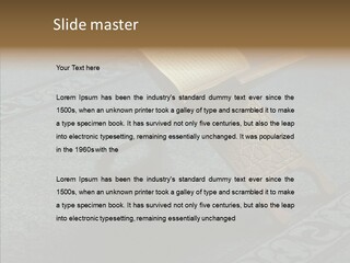 Room Arab Faith PowerPoint Template