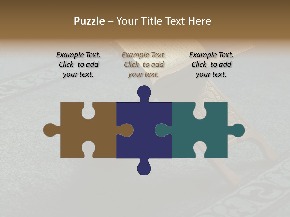 Room Arab Faith PowerPoint Template