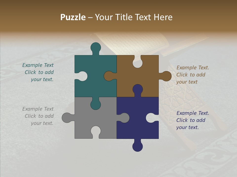Room Arab Faith PowerPoint Template