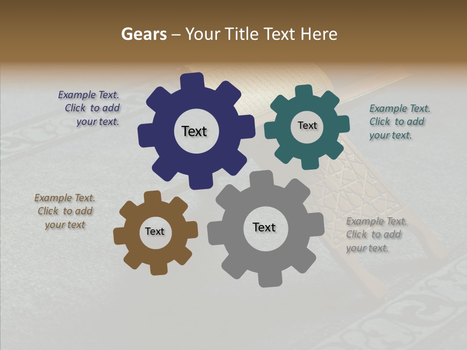 Room Arab Faith PowerPoint Template