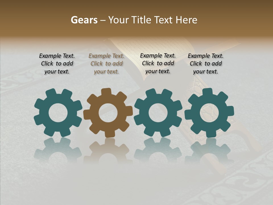 Room Arab Faith PowerPoint Template
