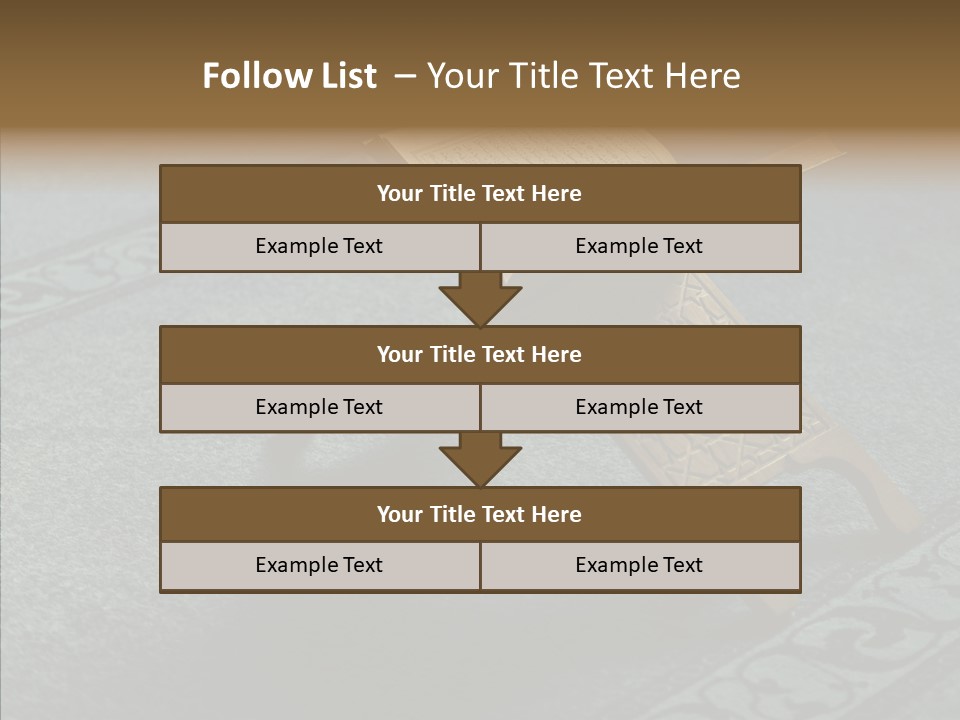 Room Arab Faith PowerPoint Template