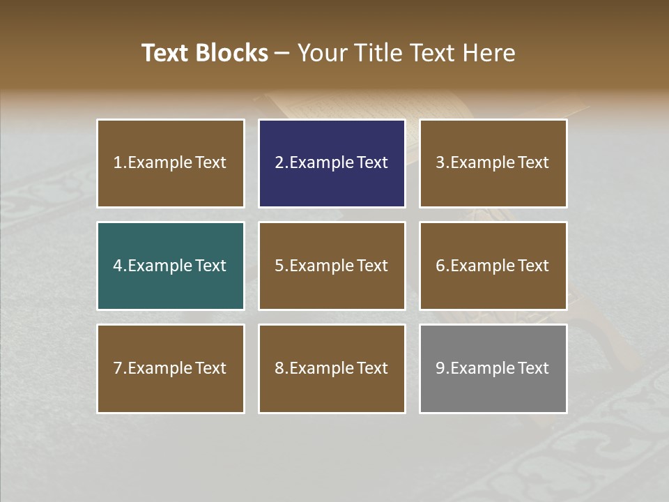 Room Arab Faith PowerPoint Template