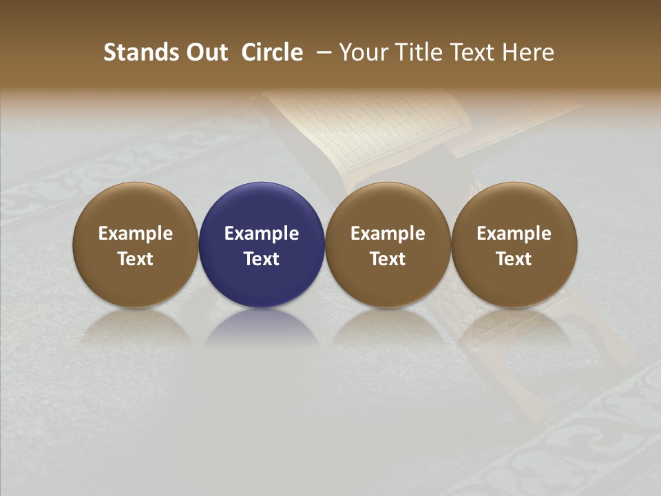 Room Arab Faith PowerPoint Template