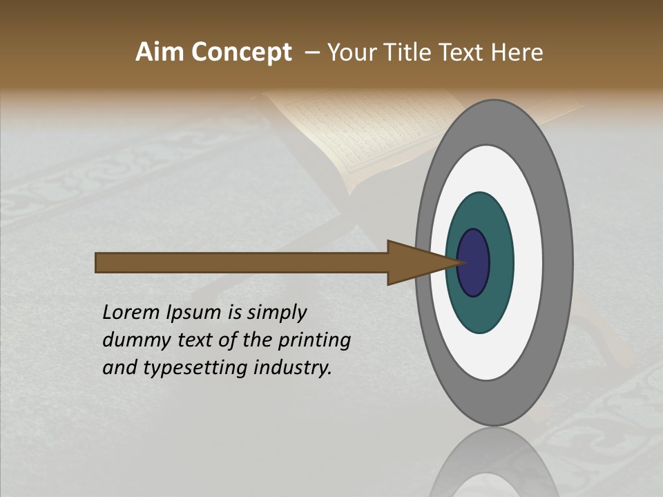 Room Arab Faith PowerPoint Template