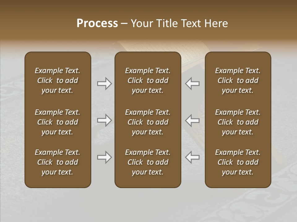 Room Arab Faith PowerPoint Template