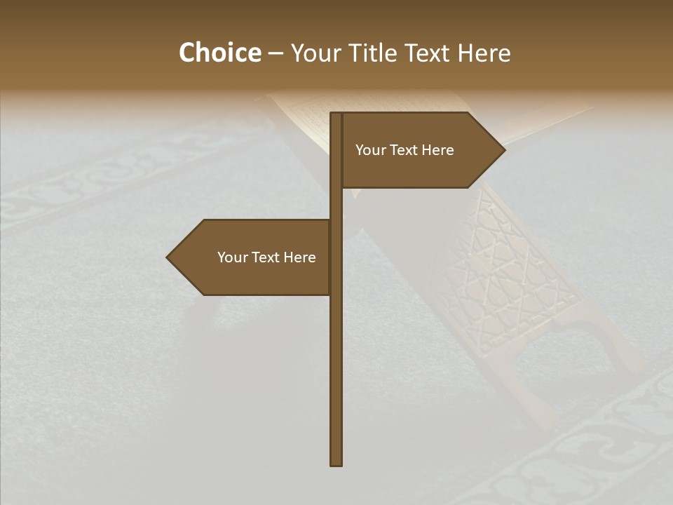 Room Arab Faith PowerPoint Template