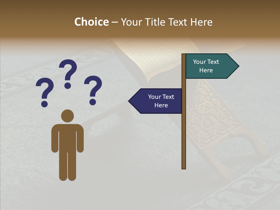 Room Arab Faith PowerPoint Template