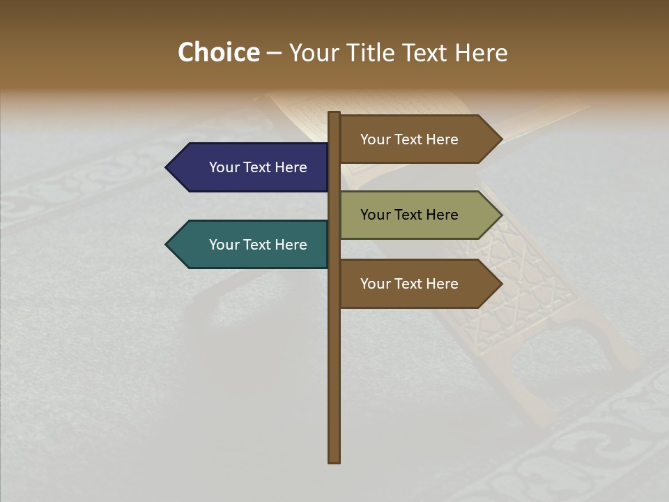 Room Arab Faith PowerPoint Template