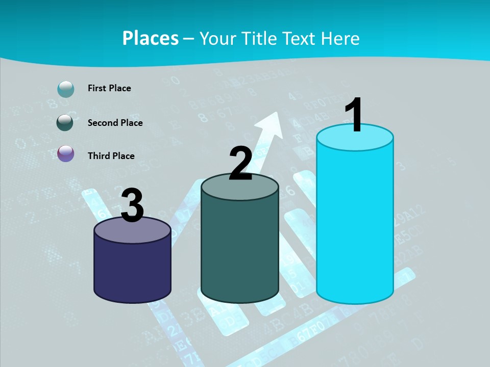 Symbol Abstract Leader PowerPoint Template