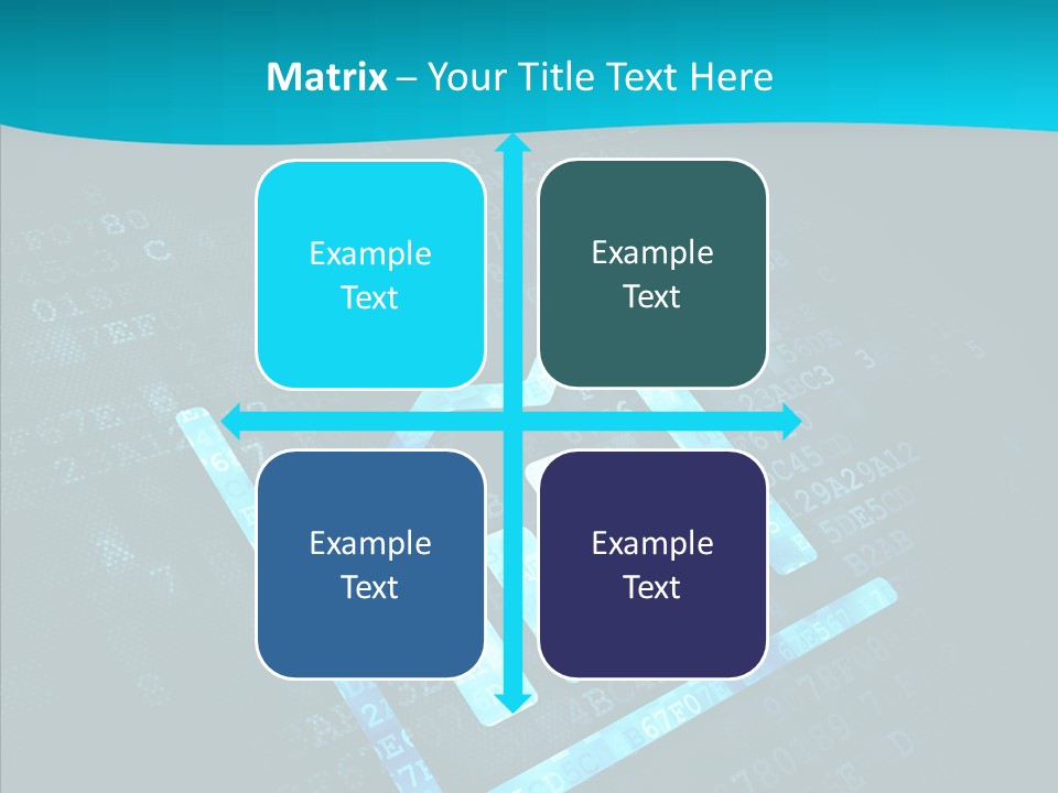 Symbol Abstract Leader PowerPoint Template