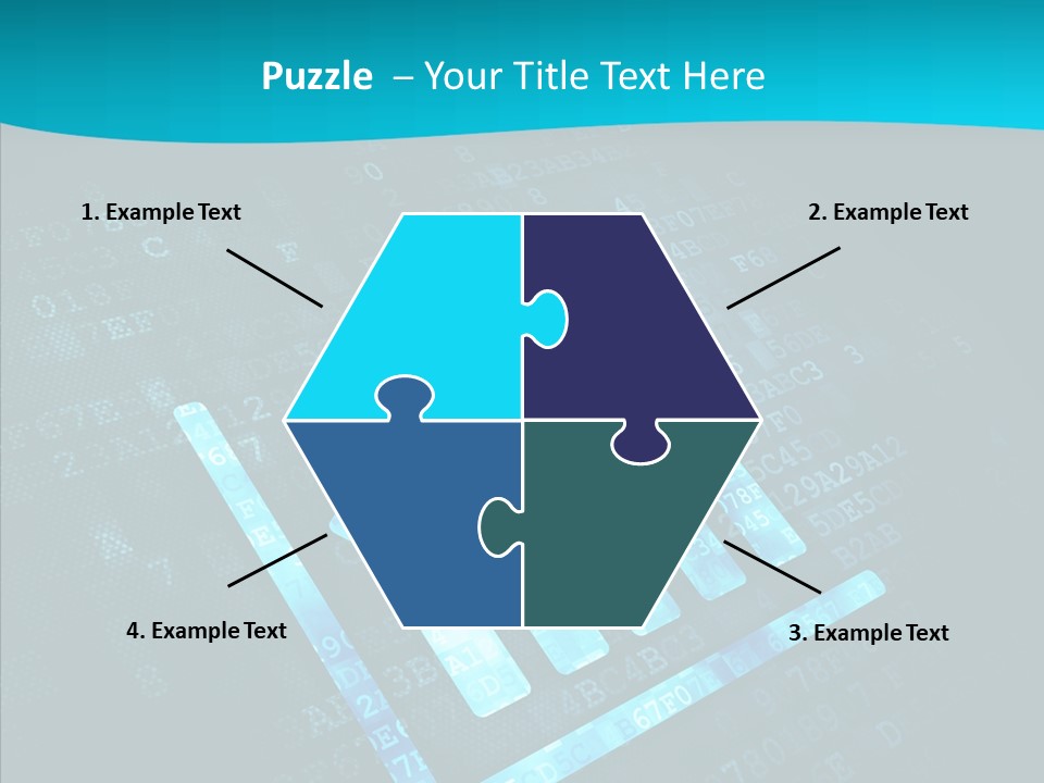 Symbol Abstract Leader PowerPoint Template