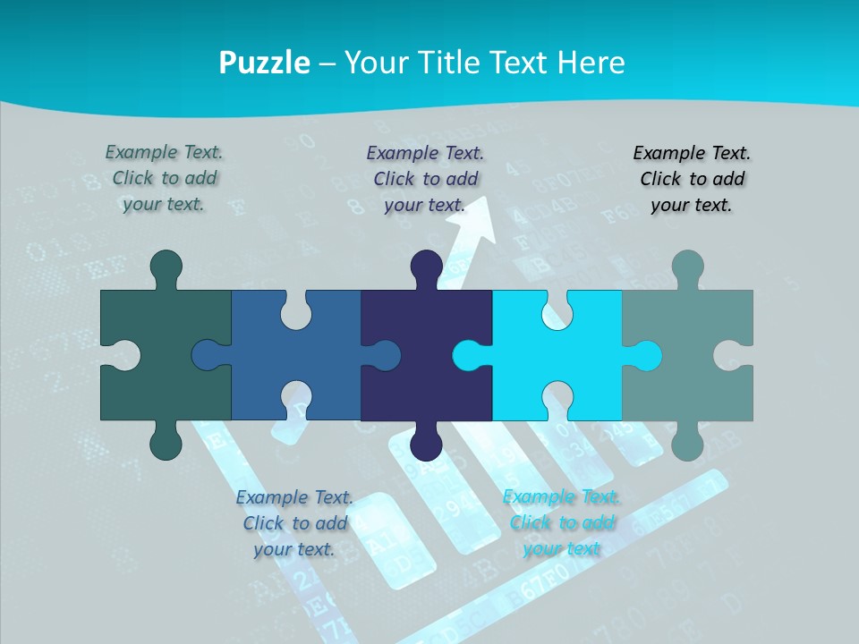 Symbol Abstract Leader PowerPoint Template