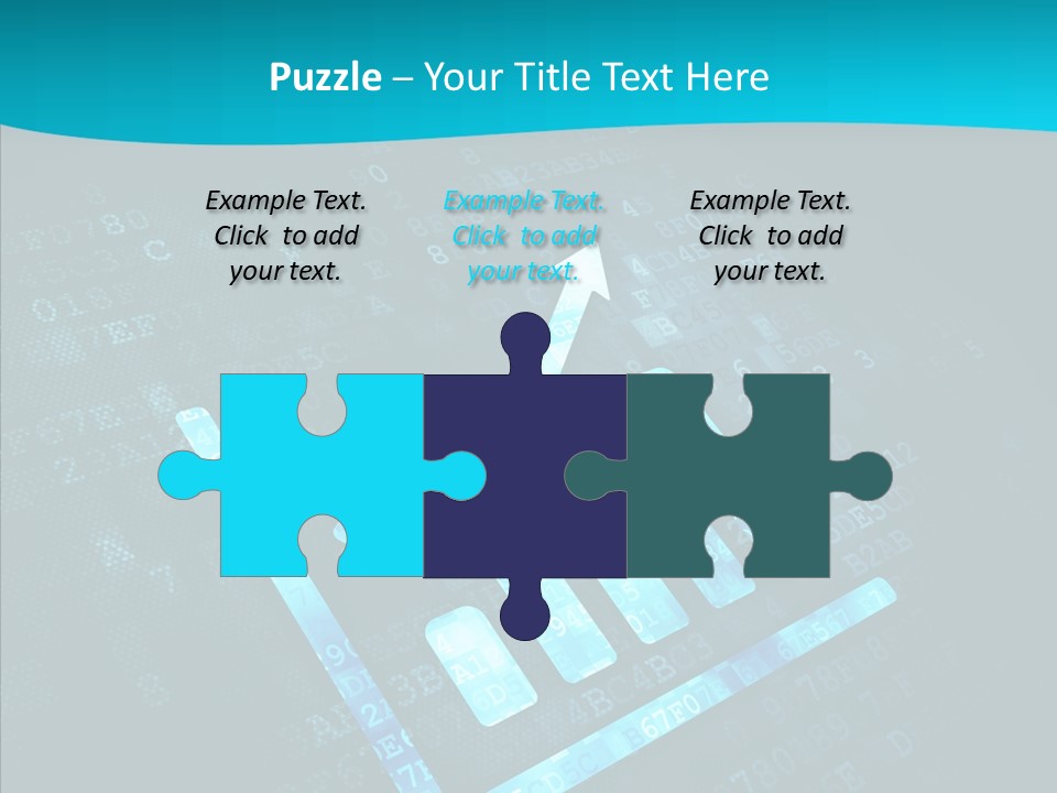 Symbol Abstract Leader PowerPoint Template