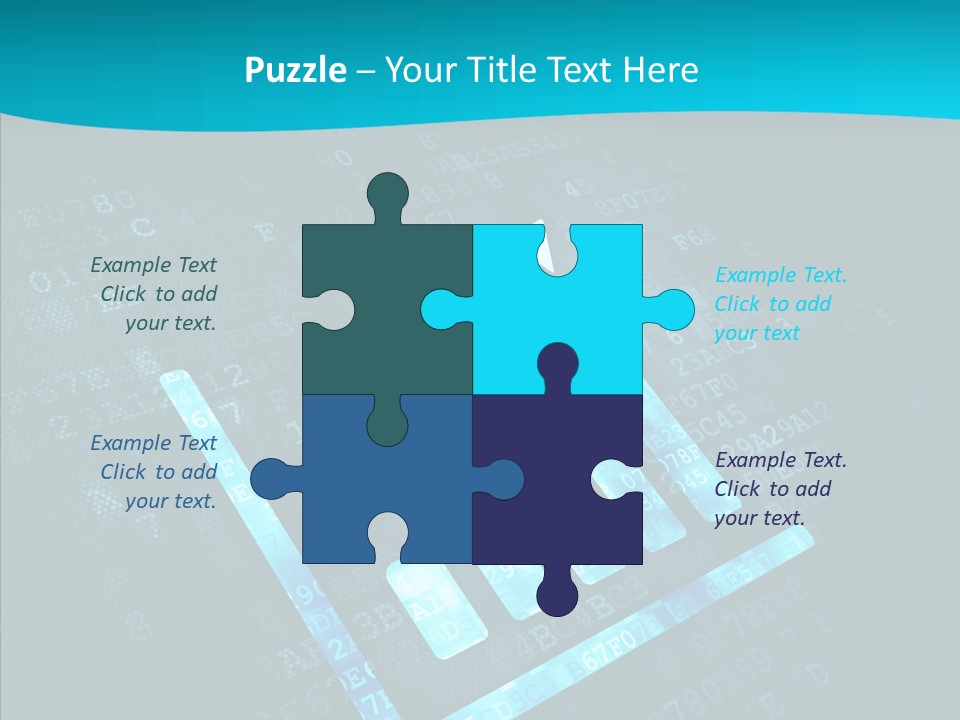 Symbol Abstract Leader PowerPoint Template