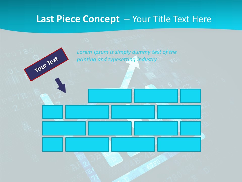 Symbol Abstract Leader PowerPoint Template