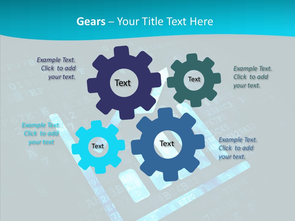 Symbol Abstract Leader PowerPoint Template