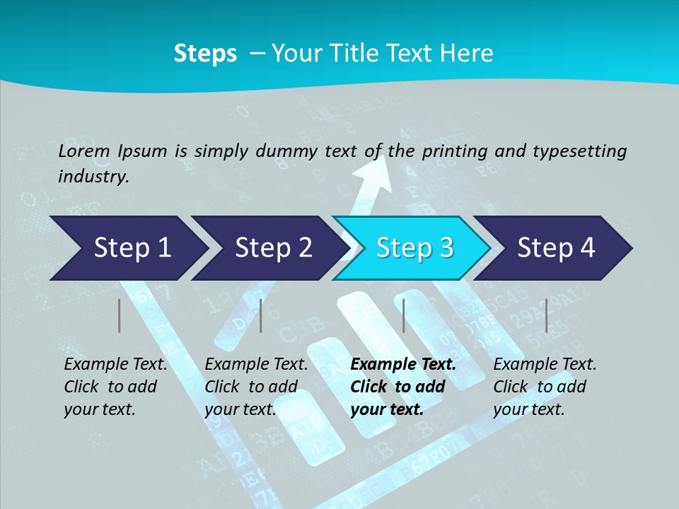 Symbol Abstract Leader PowerPoint Template