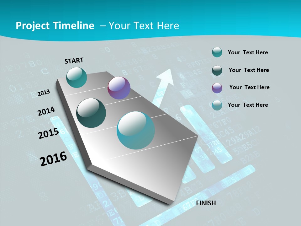 Symbol Abstract Leader PowerPoint Template