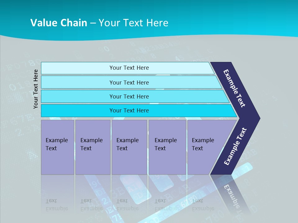 Symbol Abstract Leader PowerPoint Template