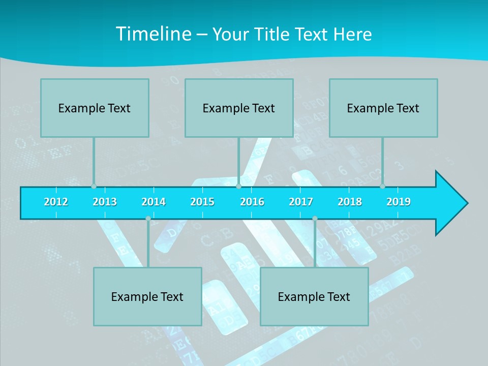 Symbol Abstract Leader PowerPoint Template