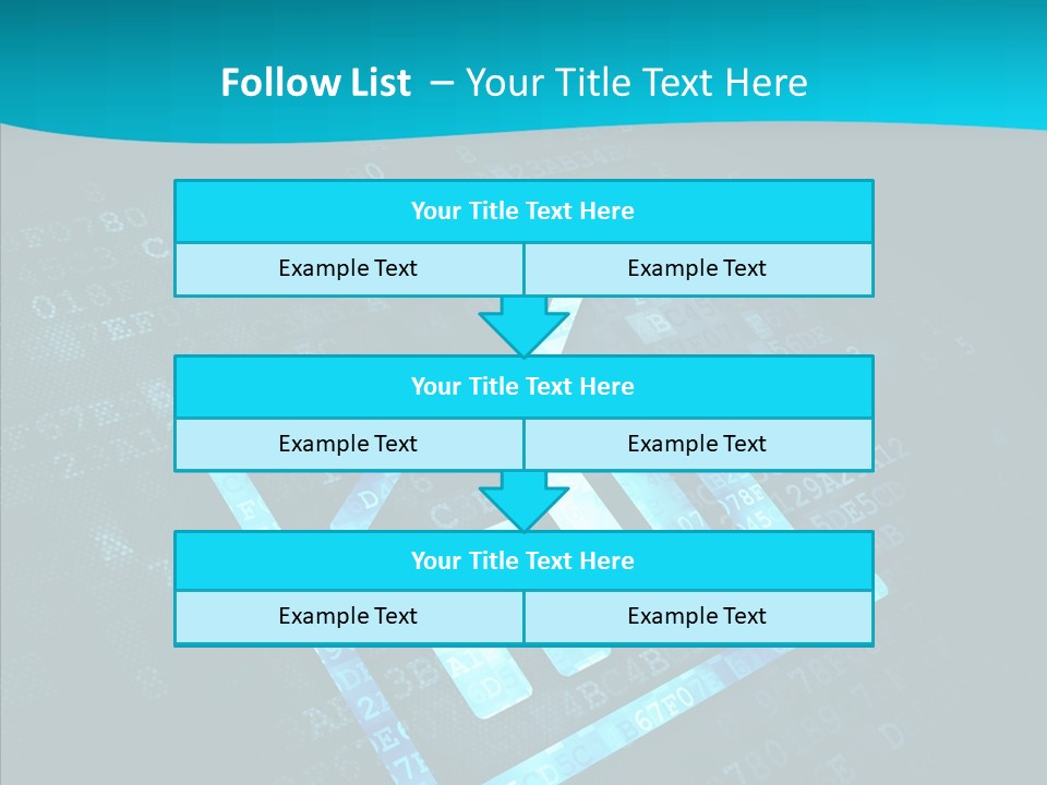 Symbol Abstract Leader PowerPoint Template