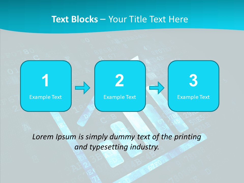 Symbol Abstract Leader PowerPoint Template