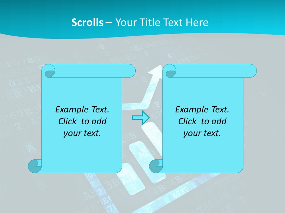 Symbol Abstract Leader PowerPoint Template
