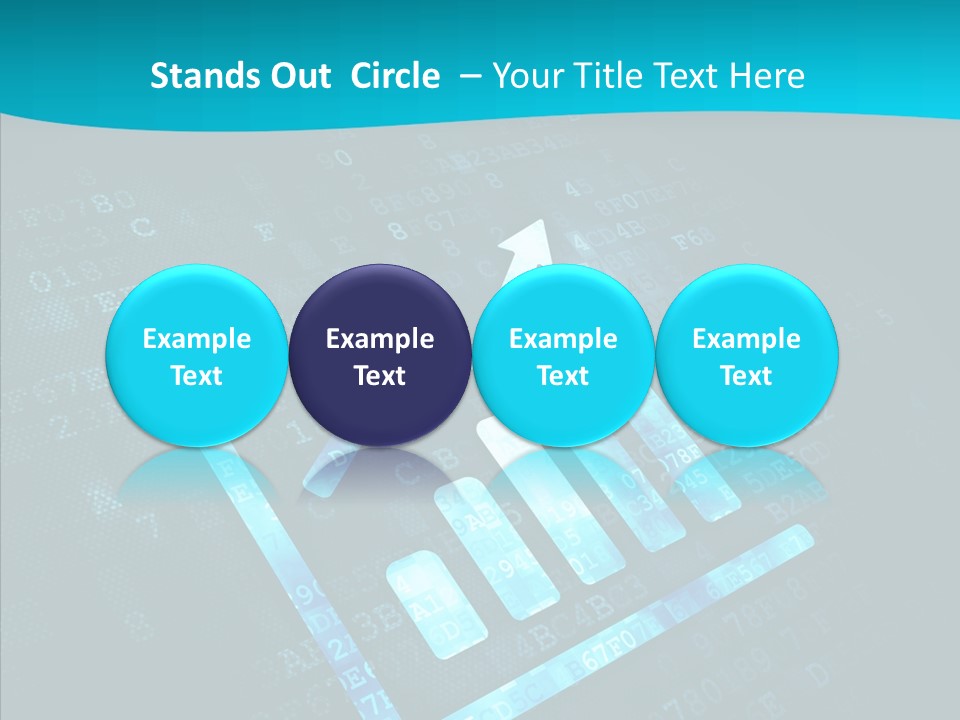 Symbol Abstract Leader PowerPoint Template
