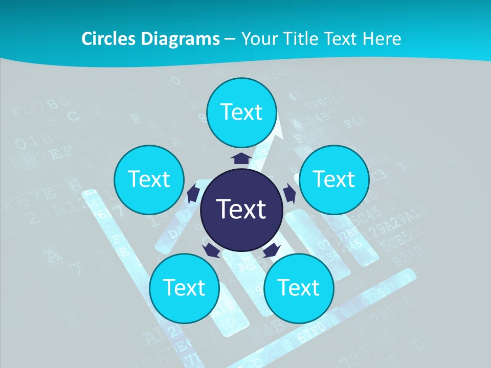 Symbol Abstract Leader PowerPoint Template