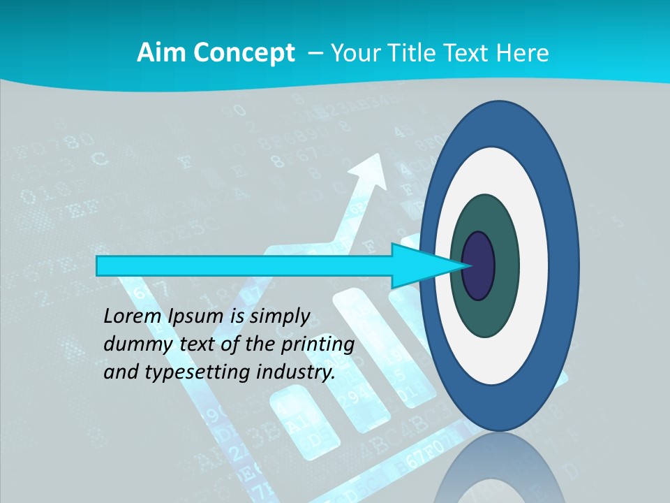Symbol Abstract Leader PowerPoint Template