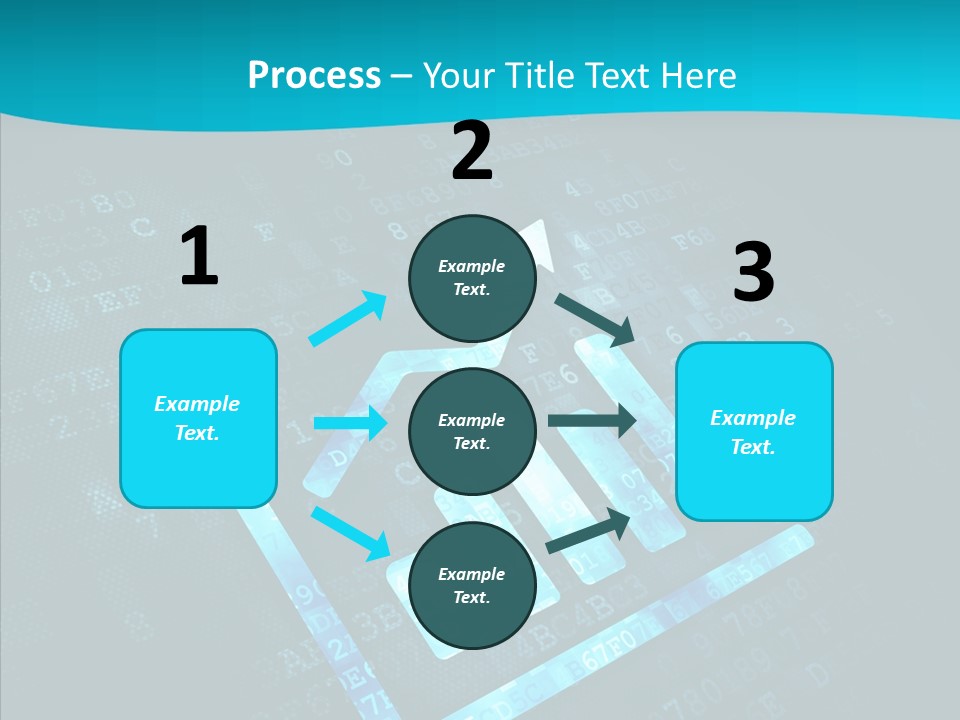 Symbol Abstract Leader PowerPoint Template
