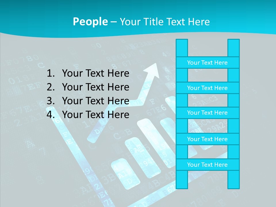 Symbol Abstract Leader PowerPoint Template
