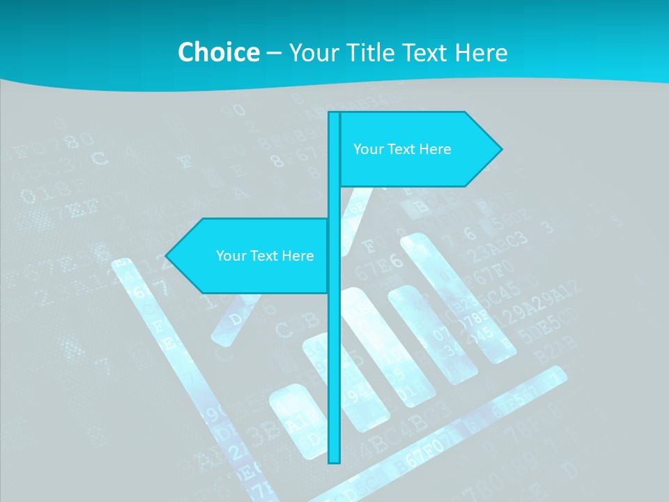 Symbol Abstract Leader PowerPoint Template