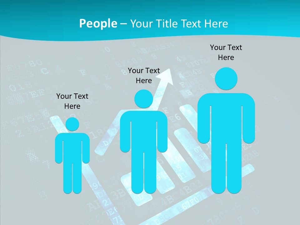 Symbol Abstract Leader PowerPoint Template