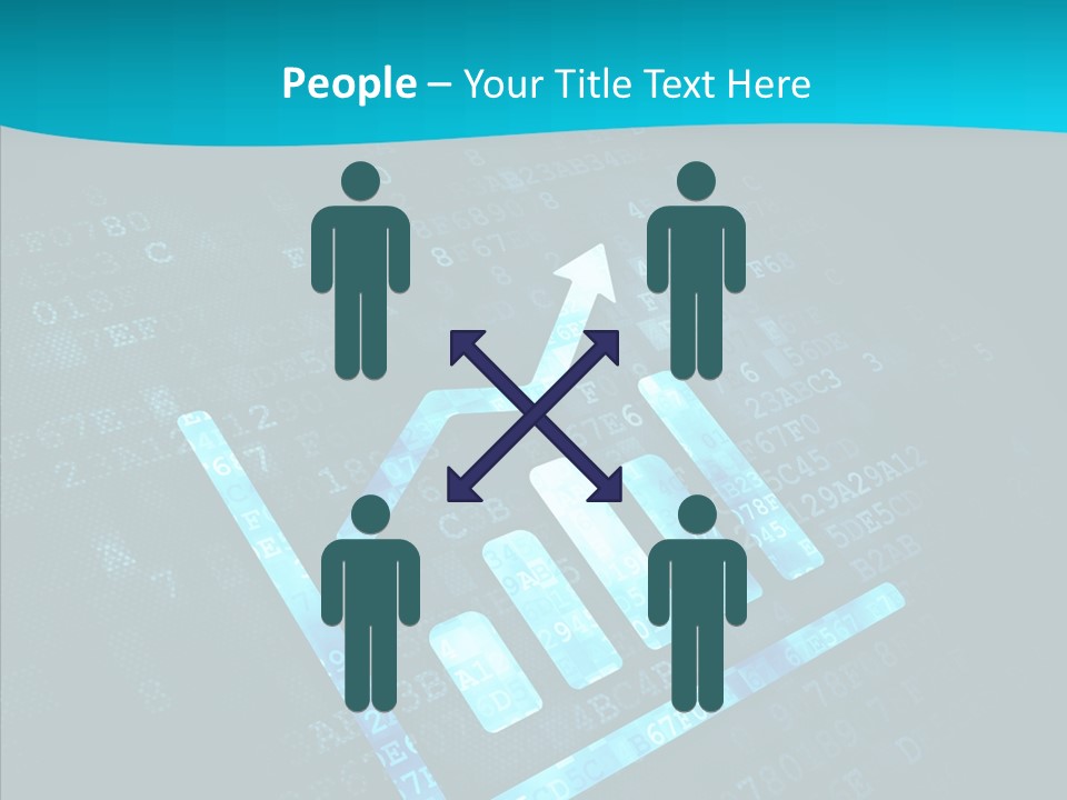 Symbol Abstract Leader PowerPoint Template