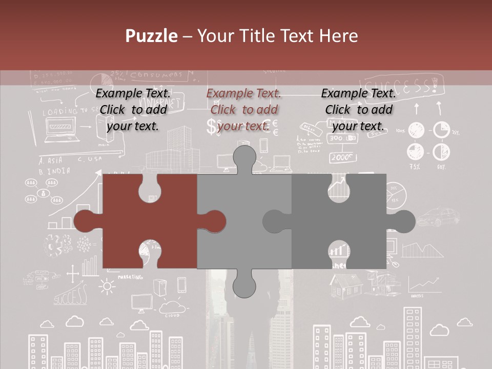 Manager Solid Businessman PowerPoint Template