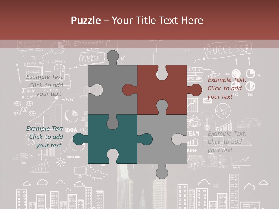 Manager Solid Businessman PowerPoint Template