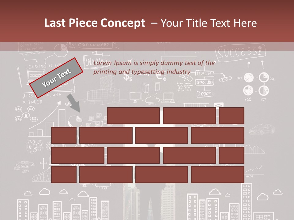 Manager Solid Businessman PowerPoint Template