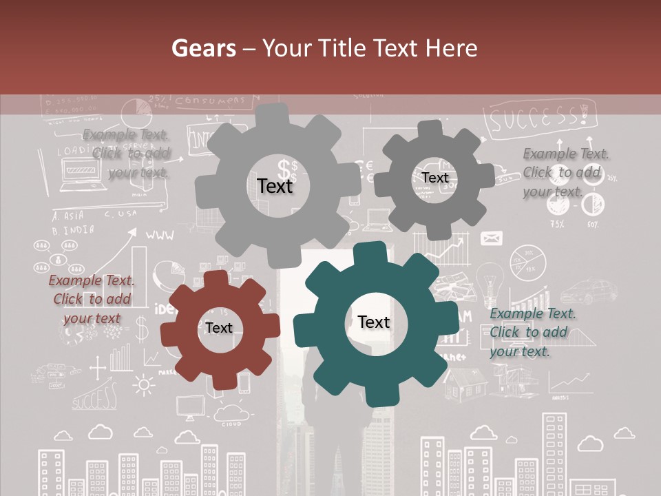 Manager Solid Businessman PowerPoint Template
