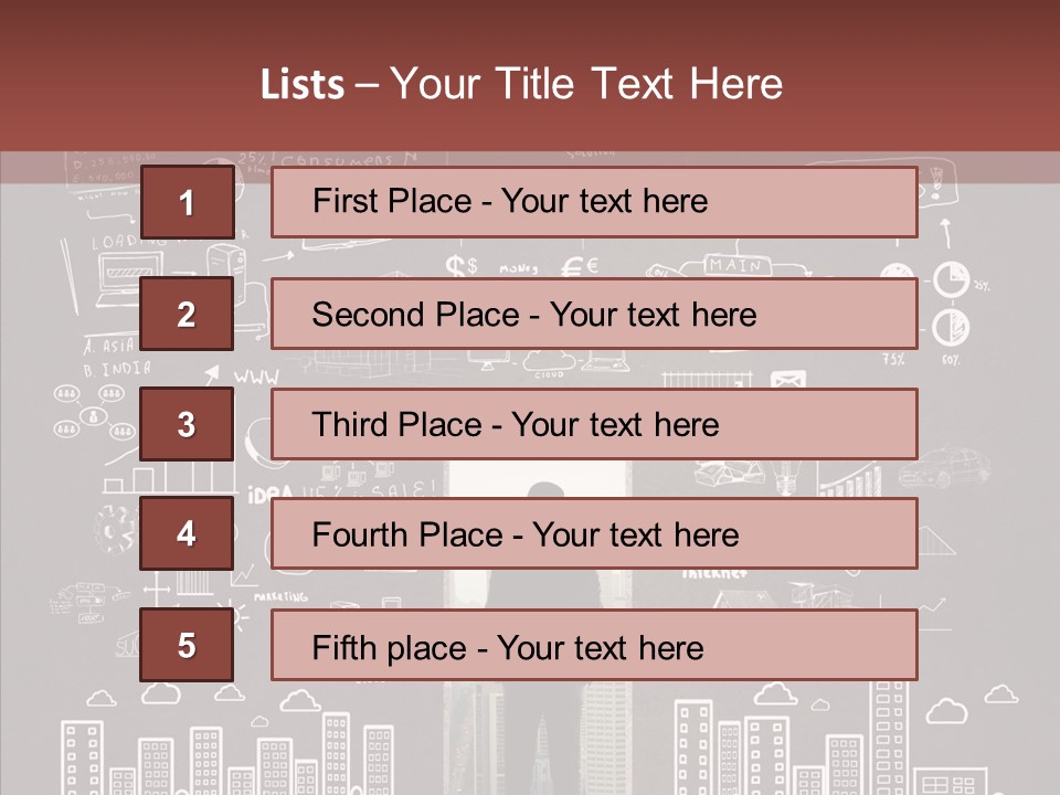 Manager Solid Businessman PowerPoint Template
