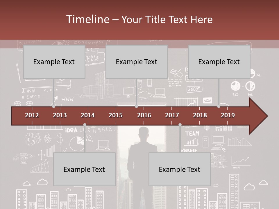 Manager Solid Businessman PowerPoint Template