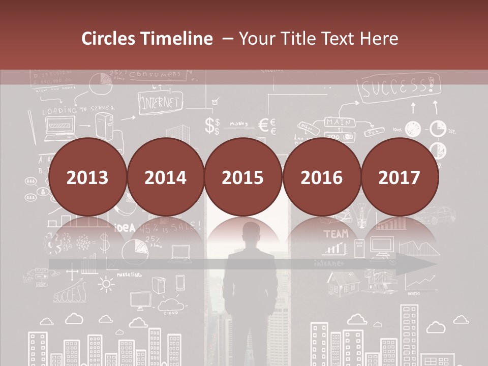 Manager Solid Businessman PowerPoint Template