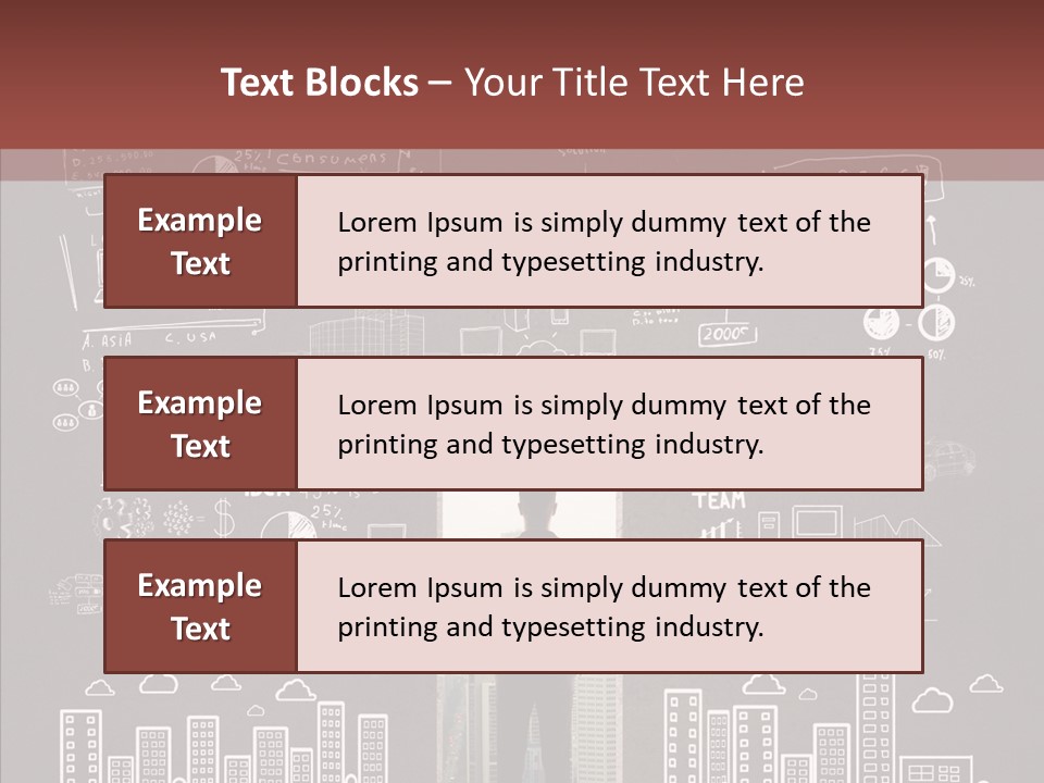 Manager Solid Businessman PowerPoint Template