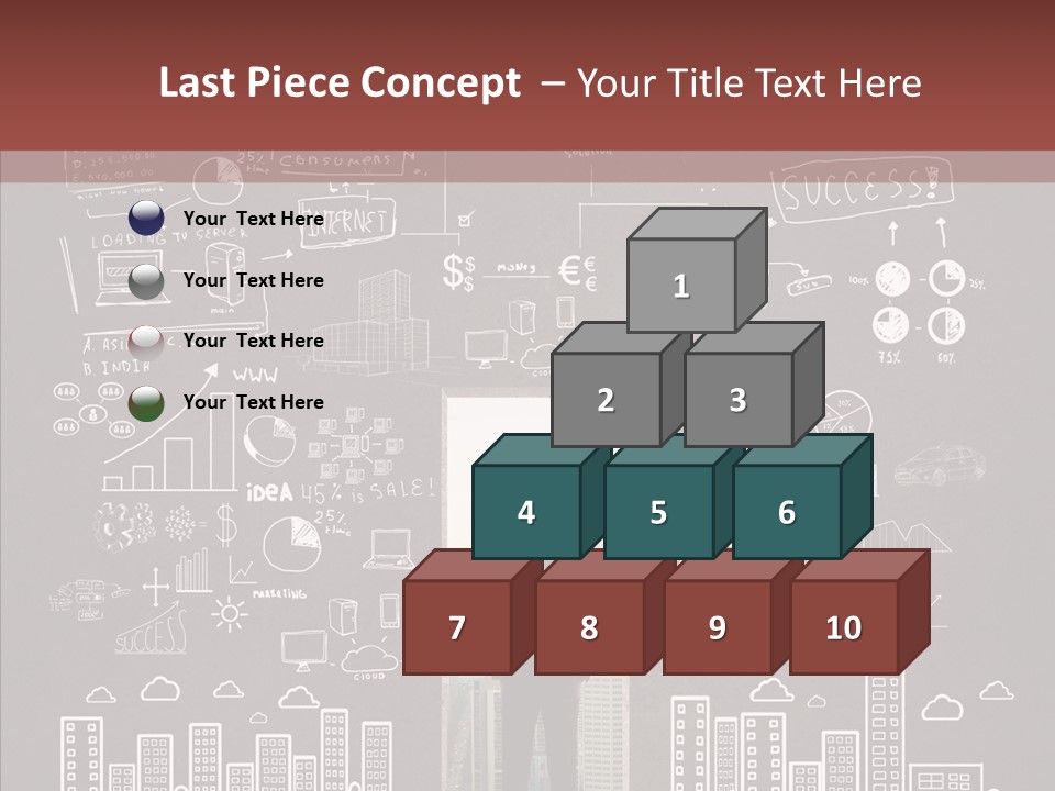 Manager Solid Businessman PowerPoint Template