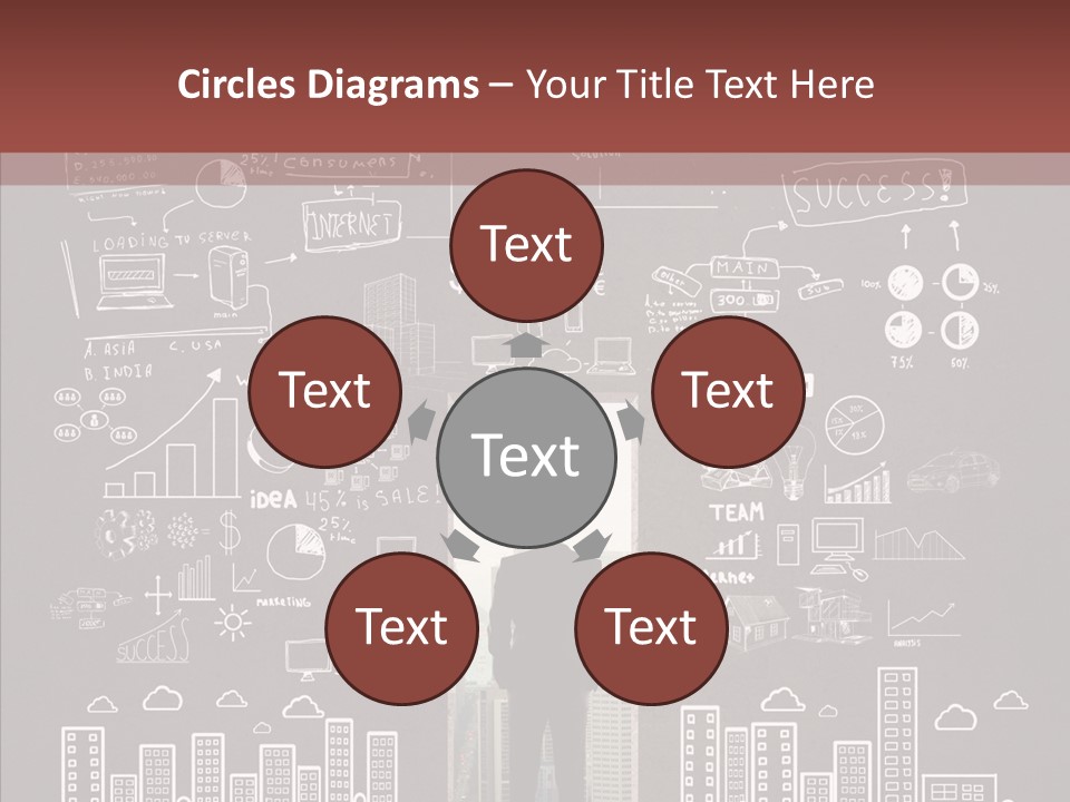 Manager Solid Businessman PowerPoint Template