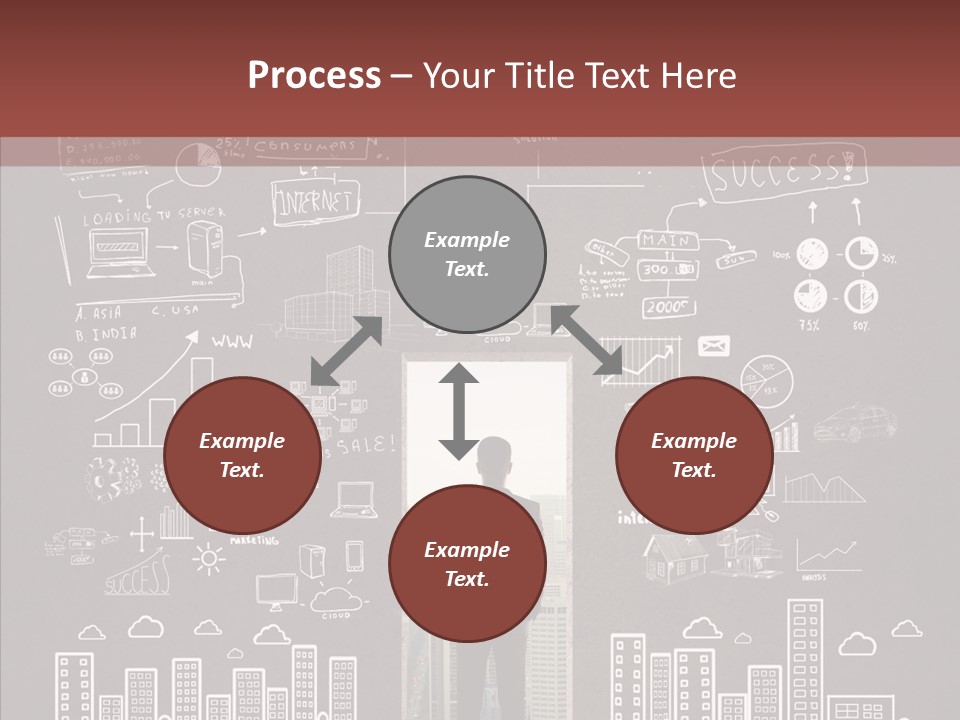 Manager Solid Businessman PowerPoint Template
