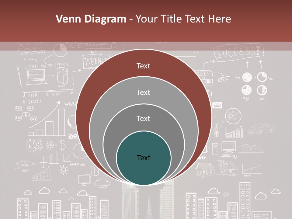 Manager Solid Businessman PowerPoint Template